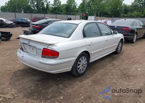 2004 Hyundai Sonata Gls/Lx из США, поврежденный, VIN KMHWF35HX4A006490